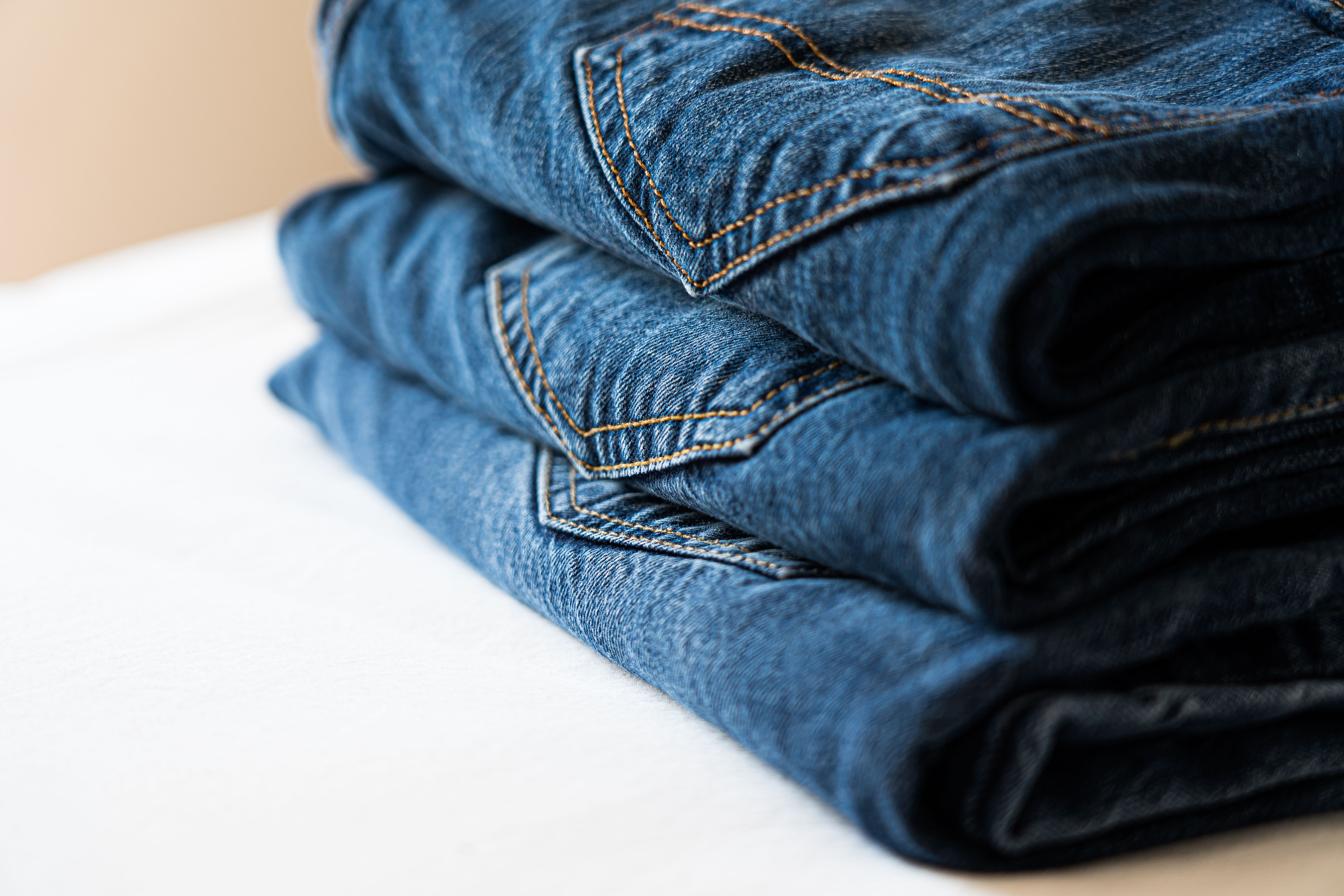 Freshly folded laundry, stacked with care